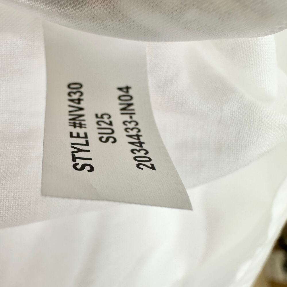 Madewell Poplin Seamed Maxi Dress A Line Minimalist Cotton White US 8 NWT - Picture 11 of 14